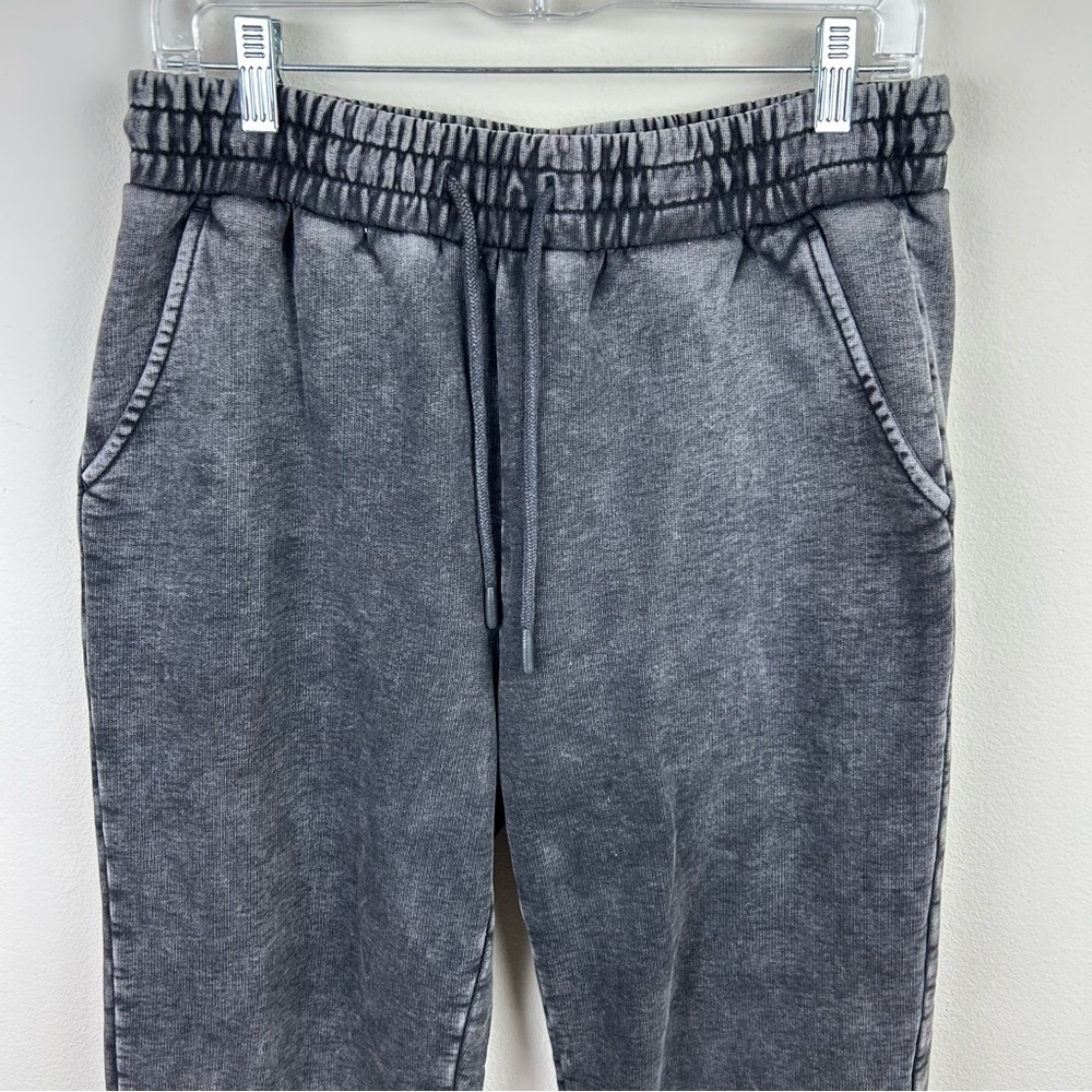 Voight Miami Kiss Me sweatpants worn wash black organic cotton size: XS - Picture 4 of 14